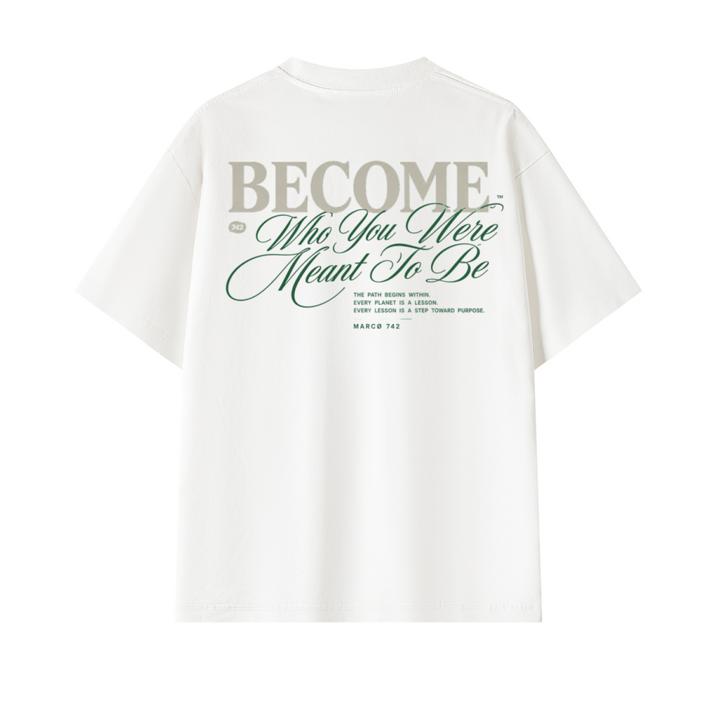BECOME, Unisex Oversized T-Shirt
