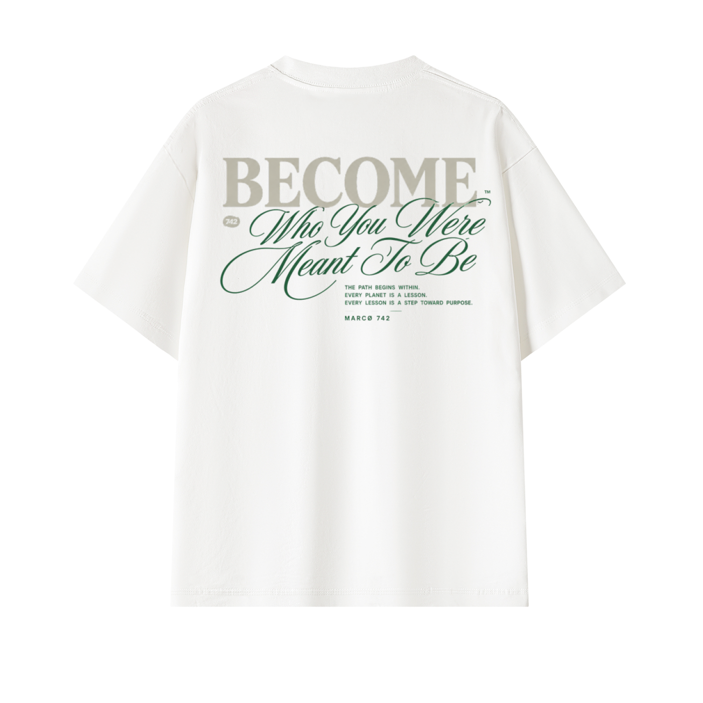 BECOME, Unisex Oversized T-Shirt