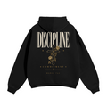 DISCIPLINE BLACK Oversize Fleeced Hoodie