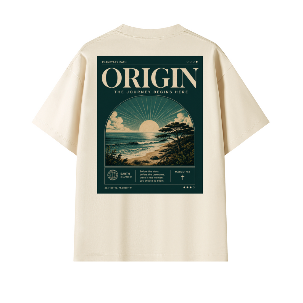 ORIGIN Unisex Oversized T-Shirt