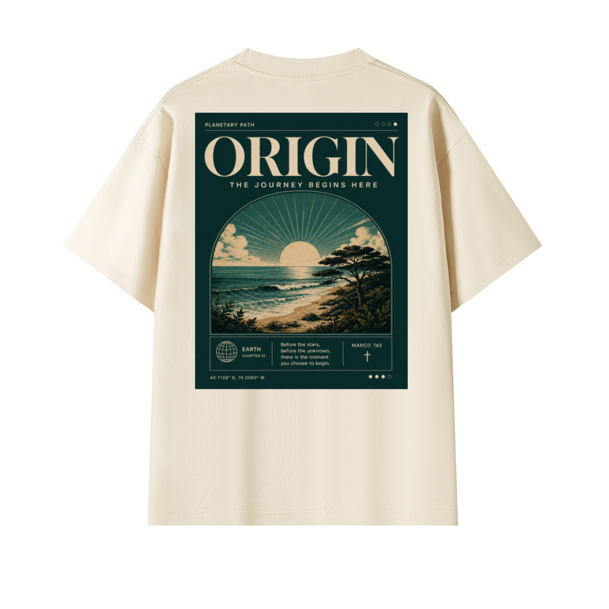 ORIGIN Unisex Oversized T-Shirt