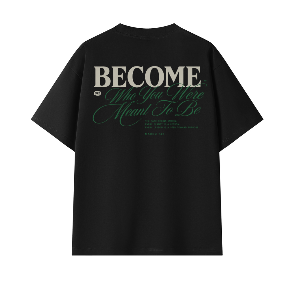 BECOME, Unisex Oversized T-Shirt