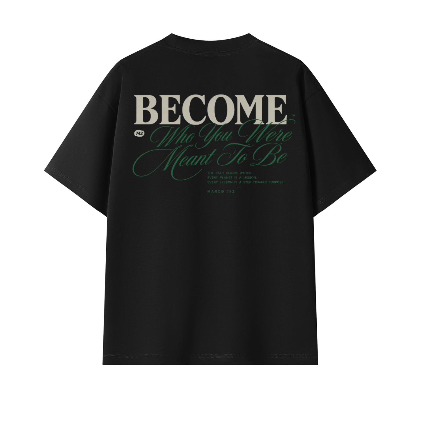 BECOME, Unisex Oversized T-Shirt