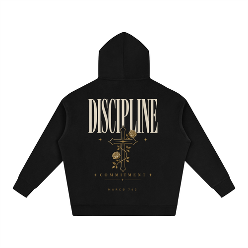 DISCIPLINE Oversize Fleeced Hoodie